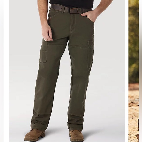 New with tags. Men’s WRANGLER® RIGGS WORKWEAR® RIPSTOP RANGER CARGO PANT - Picture 2 of 3